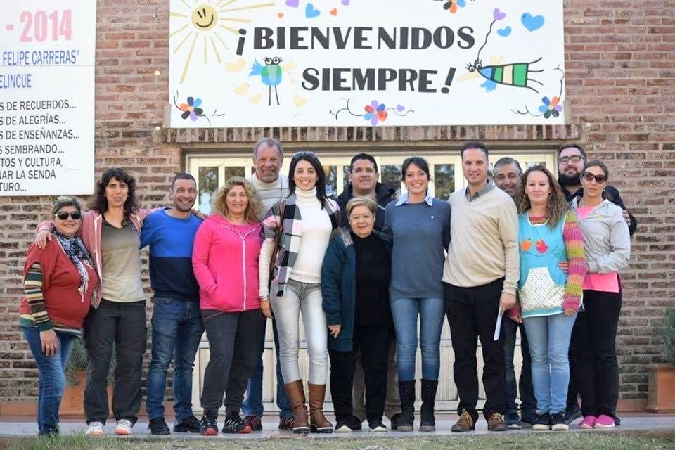 Melincué: Enrico concreta proyectos de las escuelas primarias