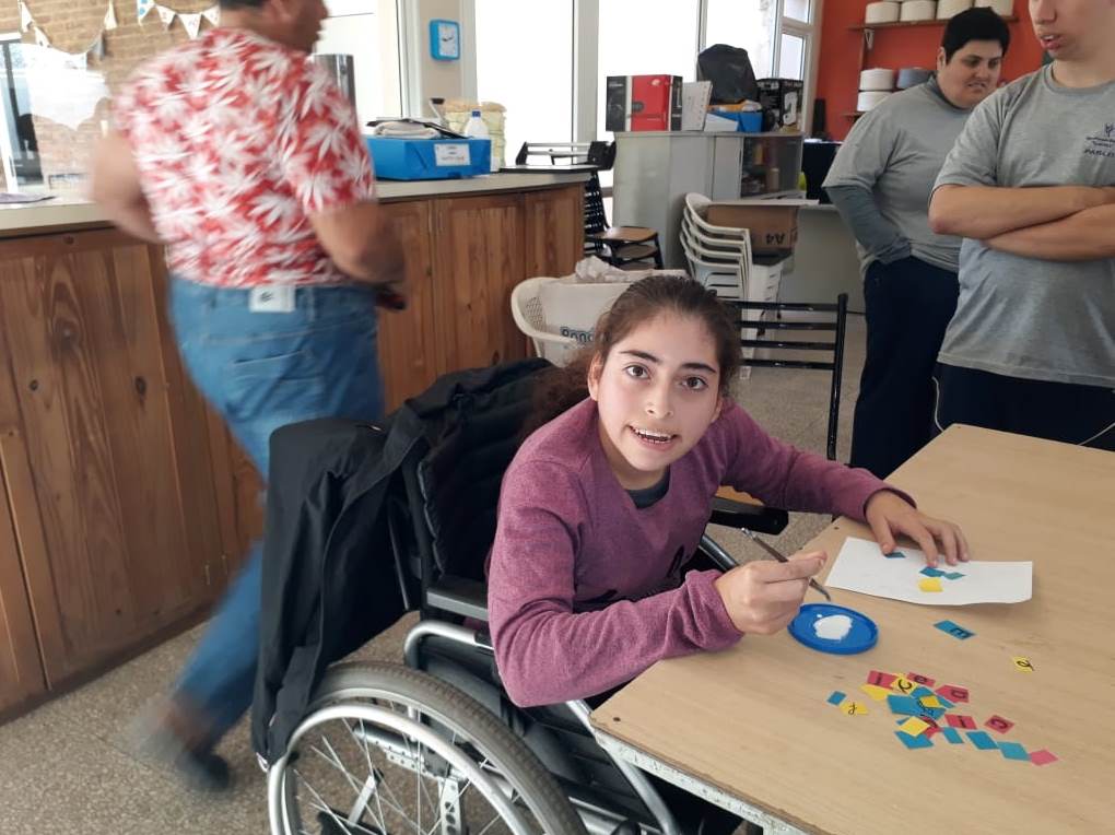 Villa Cañás: Otra alumna de la Escuela Especial comenzó sus prácticas profesionalizantes