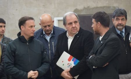 Wheelwright: El senador Enrico anunció obras para la Escuela Secundaria