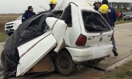 Villa Cañás: Accidente fatal en Ruta 94