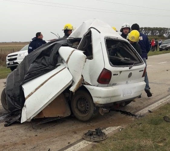 Villa Cañás: Accidente fatal en Ruta 94