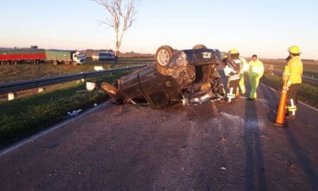 Carmen: Accidente fatal en Ruta Nacional 33
