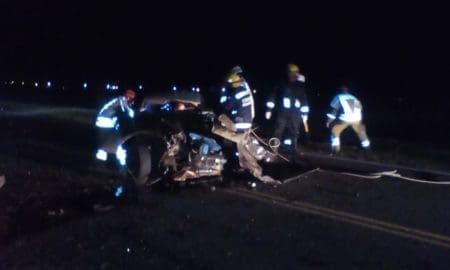 Carmen: Accidente sobre Ruta N°94