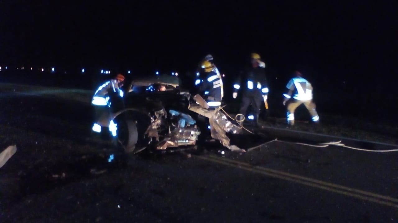 Carmen: Accidente sobre Ruta N°94