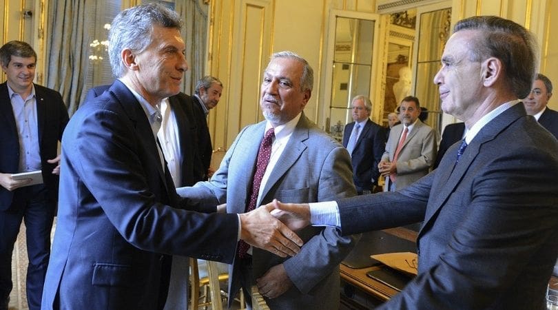 Macri eligió a Pichetto como su candidato a vicepresidente