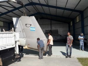 Aeroclub Villa Cañás: Se terminó el ensamblado del IA-58 Pucará A-512