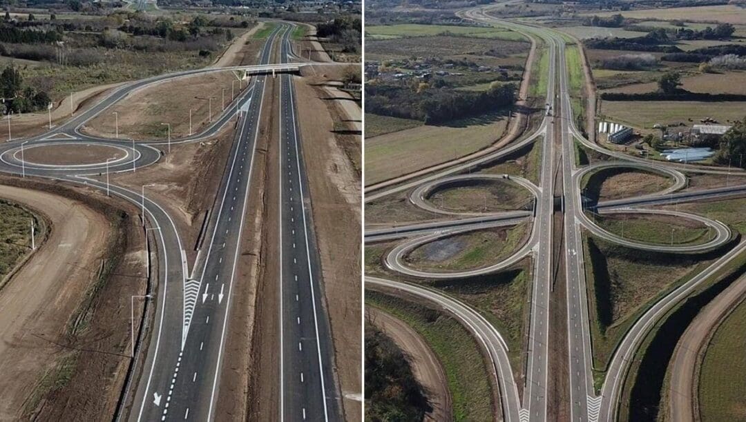 Autopista 7: Se inauguró la variante de San Andrés de Giles