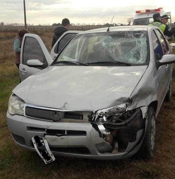 Teodelina: Accidente en Ruta 94