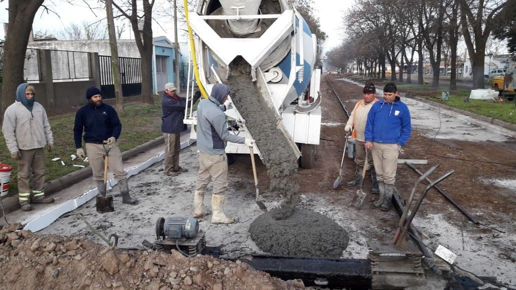 Villa Cañás: Pavimentación de Calle 42 entre 57 y Avenida 59