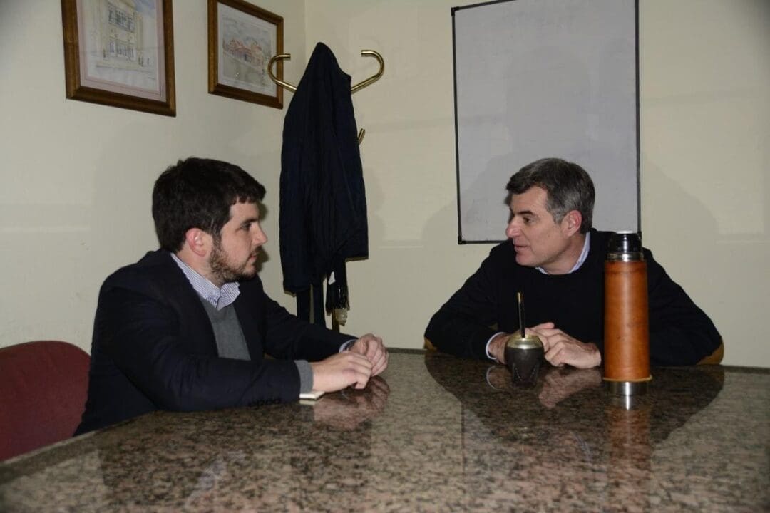 Venado Tuerto: Freyre recibió a Chiarella para iniciar la transición
