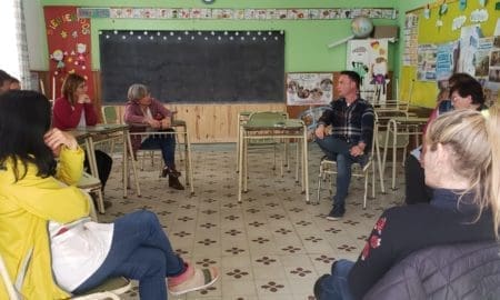 Diego de Alvear: Enrico en la misión de concluir el gimnasio de la Escuela 174