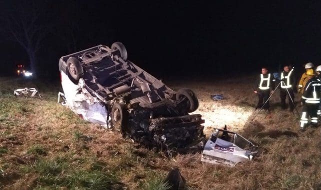 Santa Isabel: Un muerto al chocar un camión y un utilitario en la Ruta 8 Santa Isabel: Un muerto al chocar un camión y un utilitario en la Ruta 8