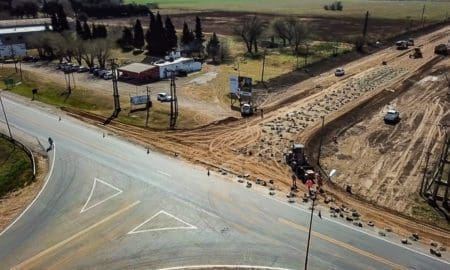 Venado Tuerto: Enrico anunció que se inicia el asfaltado de Fortín El Zapallar