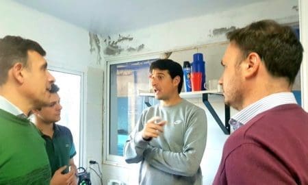Teodelina: En tiempos difíciles Poleri y Enrico fortalecen la salud y el deporte