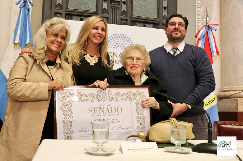 El Senado nacional celebró la lucha de la vicepresidenta de Abuelas