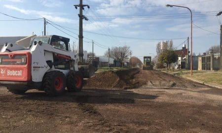 Murphy avanza en el bacheo y asfaltado de varias calles