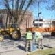 Villa Cañás: Trabajos del día Obras y Servicios