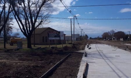 Villa Cañás: Trabajos del día Obras y Servicios