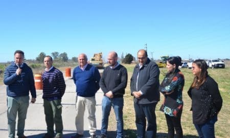 Villa Cañás: Comenzó la obra de repavimentación de la ruta 94