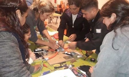 María Teresa: Ya egresaron los primeros vecinos capacitados de la escuela de oficios