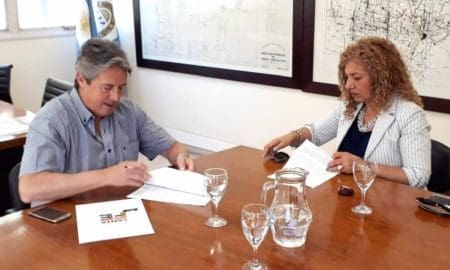 María Teresa: Provincia y Comuna firmaron un nuevo convenio para obra hídrica
