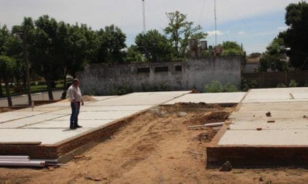 Chapuy: Avance acelerado de la construcción del nuevo edificio comunal