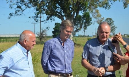 Ruta 94: El director Provincial de Vialidad visitó la obra de repavimentación