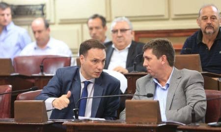 Firmat: El senador Enrico acompañó la ley que establece la creación de un nuevo Instituto Terciario