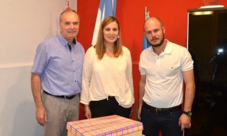 Villa Cañás: La diputada Orciani visitó al intendente Gizzi