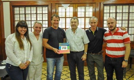 Villa Cañás: El diputado Gabriel Real visitó la ciudad y entregó importantes aportes a instituciones