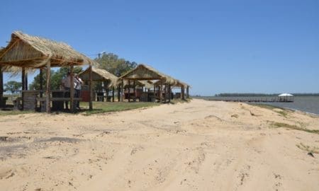 Villa Cañás: Trabajos en el Balneario Municipal