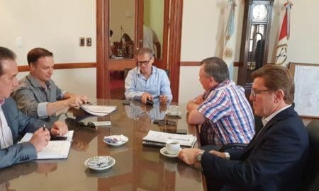 En Santa Fe Lisandro Enrico se reunió con el ministro de Gobierno, Esteban Borgonovo