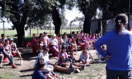 María Teresa: Charla sobre prevención del Dengue en la Escuela de Verano