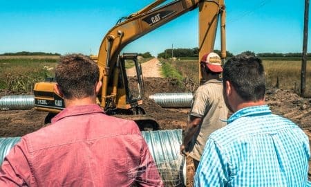 Teodelina: Poleri monitoreó los trabajos en los caminos rurales de cara a la cosecha gruesa