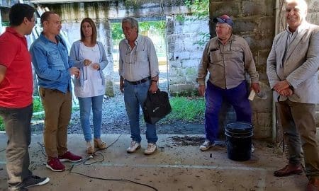Diego de Alvear: Comenzó el camino para la repación del gimnasio de la escuela