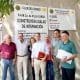 El senador Enrico junto a las instituciones de la región