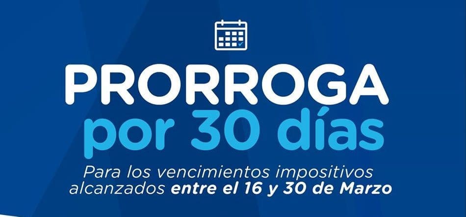 API posterga vencimientos impositivos