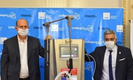 Presentaron el ventilador de transición con afectación específica a pacientes Covid-19