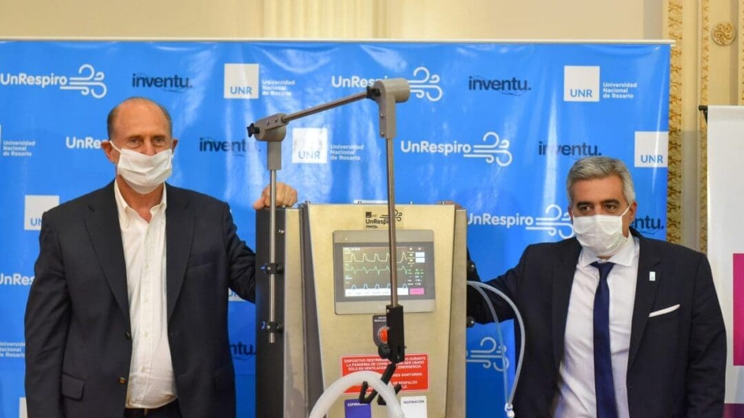 Presentaron el ventilador de transición con afectación específica a pacientes Covid-19