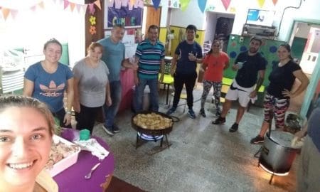 Wheelwright: En medio de la pandemia, la Comuna de  le da de comer a 300 personas