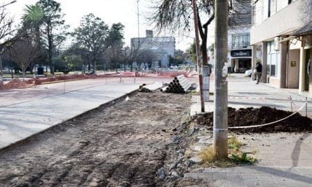 Rufino: El senador Enrico propone obra para mejorar servicio de cloacas