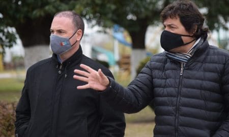 La Chispa: Enrico y Bustamante trabajan juntos para poner en valor el Parque Centenario