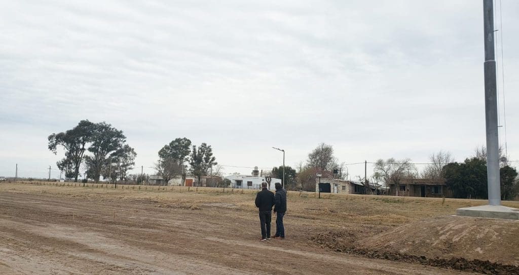 La Chispa: Enrico y Bustamante trabajan juntos para poner en valor el Parque Centenario La Chispa: Enrico y Bustamante trabajan juntos para poner en valor el Parque Centenario