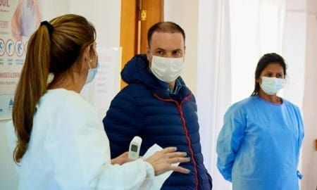 Rufino: Enrico y Lattanzi buscan refaccionar el Centro de Salud "Ángel Bulgheroni"
