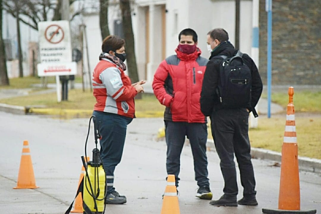 El senador Enrico acompaña a Santa Isabel ante el avance de casos de Covid-19