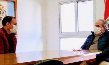 San Gregorio: Enrico y Alberdi trabajan juntos para implementar iluminación LED en la Plaza Bailerón