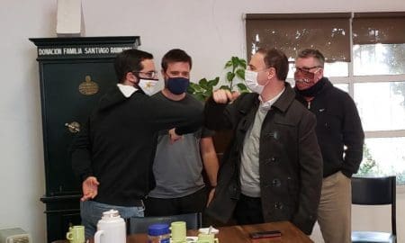 Santa Isabel: Enrico mantuvo un encuentro con integrantes de la cooperativa de obras sanitarias