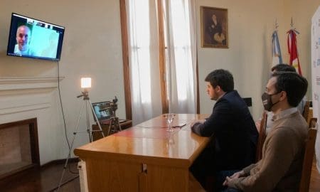 Venado Tuerto: Chiarella y Rodríguez Larreta pusieron en marcha el programa "Terminá la secundaria"