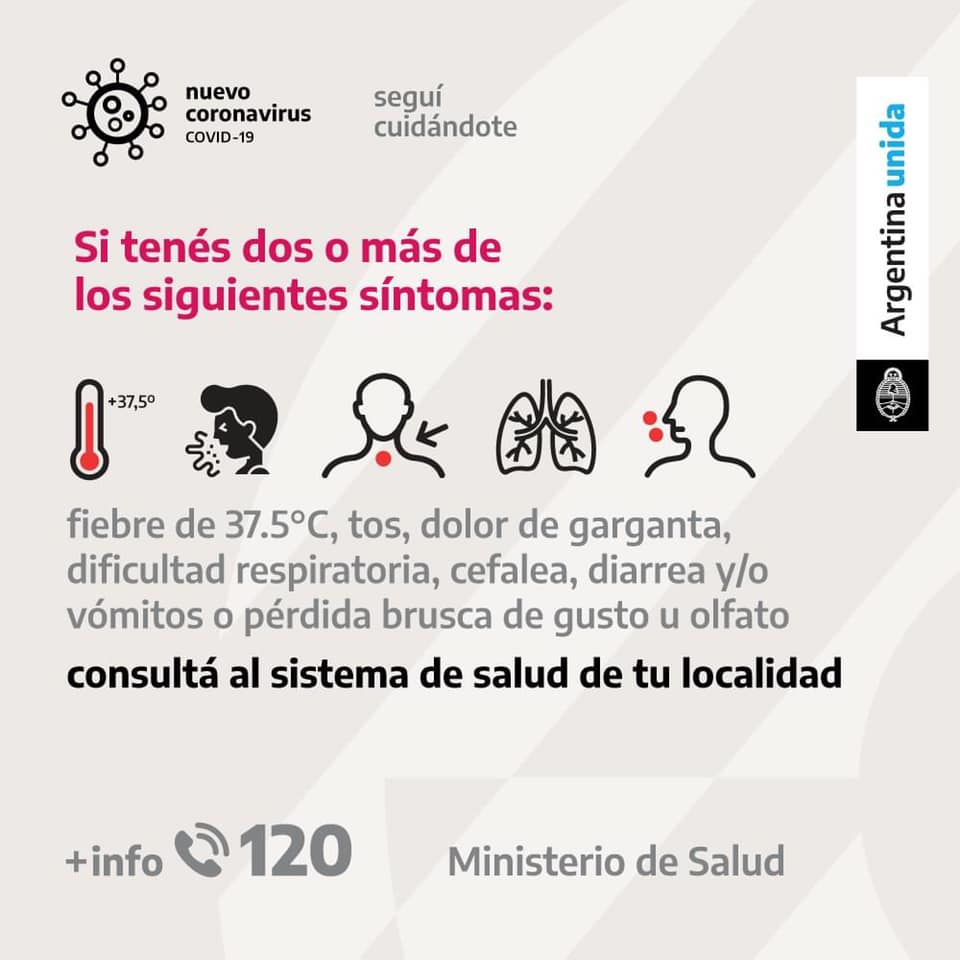 Coronavirus: Agregan nuevos síntomas para definir caso sospechoso en el país Coronavirus: Agregan nuevos síntomas para definir caso sospechoso en el país