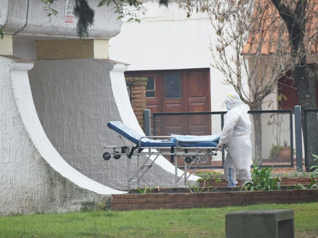 Firmat: Lisandro Enrico se hizo presente en el Hospital